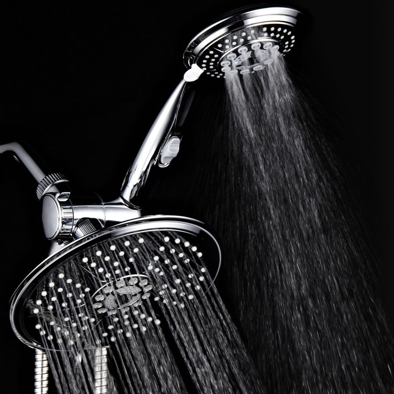 DreamSpa UltraLuxury 3Way Rainfall Shower Head & Reviews Wayfair